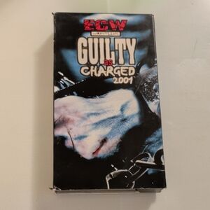 ECW Guilty as Charged 2001 VHS